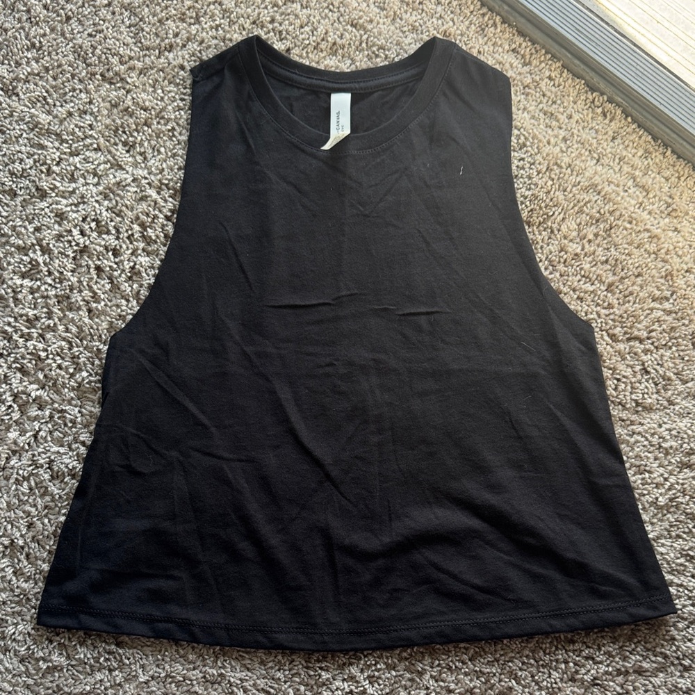 Black Sleeveless Top